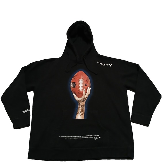 Mitchel And Ness Other - Fenty Mitchell &‎ Ness Super Bowl LVII Icon Pullover Hoodie Size L Rihanna